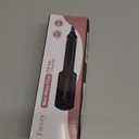 FARERY Portable Hair Straightener, 1.5 Inch Wider Plate Flat Iron for Short & Long Hair, Ceramic Travel Hair Straightener with Argan Oil & Keratin Infused, Universal Voltage, with Storage Bag (Black)