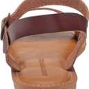 Amazon Essentials Women's Open Toe Buckle Ankle Strap Slingback Sandals