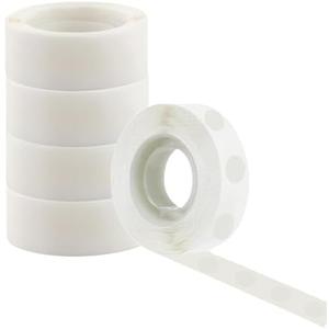 BBPOOL 1200PCS Clear Glue Points Double Sided Adhesive Removable Glue Tape for Balloons Birthday Wedding Decoration Photo Craft Sticky Dots