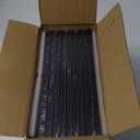 eletecpro 10x10 Picture Frames Set of 9 with Mat for 5x5 Photos or without Mat for 10x10, Square Gallery Wall Decor Collage for Picture Display, Black Frame Set for Wall Hanging