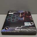 Music Boxing Machine for Kids, 2 3 4 5 6 7 8 Year Old Boy Birthday Gift, Wall Mounted Punching Target with LED Lights & Boxing Gloves, Fun Fitness Equipment for Teen Boys, Indoor Home,Office,Gym Play
