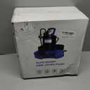 Automatic Pool Cover Pump - 1 HP 3500 GPH Sump Pump Above Ground with Check Valve, 3 Adapters and 29.5FT Extra Long Power Cord, Pump Water Removal for Swimming Pool, Basements, Rooftops (Blue)