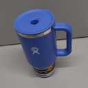 Hydro Flask Travel Tumbler with Handle, Lid and Straw - Insulated Stainless Steel in 40 Oz Cascade