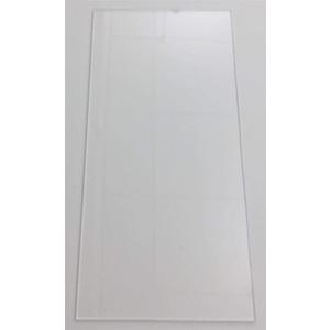 Liners, clear Acrylic for wire shelving for organization in pantry, garage, closets (16" x 18")