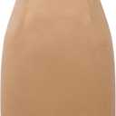 IDEALSANXUN Womens High Waist Plaid Skirt Bodycon Pencil Wool Mini Skirts, Size Medium