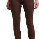 Colorfulkoala Women's Dreamlux High-Waisted No Front Seam Yoga Leggings with Pockets (Medium)