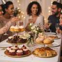 8 Pcs Cake Stands Set Metal Dessert Table Display Tiered Cupcake Holder Candy Donut Fruit Plate Cake Serving Tray Candlestick Display Treats Serving Tower for Wedding Birthday Party Decor (Gold)