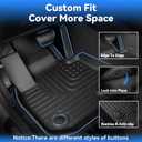 Hutisya®Floor Mats Cargo Liner Set for 2021-2023 Hyundai Santa Fe Hybrid