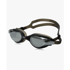 TYR Adult Vesi Mirrored and Non-Mirrored Swimming Goggles with Wide Peripheral Range, Anti Fog, No Leak, and Quick Adjust