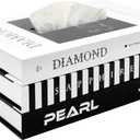 Senea Kay Tissue Box Cover Rectangle - Decorative Faux Book Facial Tissue Dispenser for Coffee Table Decor, Living Room Bedroom - Large Tissue Box Holder Perfect Size to Cover Rectangular Tissue Box