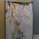 Asian Wall Art Traditional Chinese Painting Oriental Yellow Plum Blossom Canvas Pictures for Wall Decor Home Living Room Cherry Blossom Landscape Artwork Framed Ready to Hang