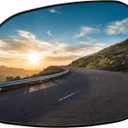 Driver Side Mirror Replacement for Chrysler Town Country 2008-2016, Dodge Grand Caravan 2008-2020, RAM CV 2012-2015, VW Routan 2009-2014 - Left Side Rear View Mirrors Glass with Heated