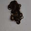 REECHO Ponytail Extension, 24" Claw Clip in Ponytail Extensions Long Curly Wavy Ponytail Hair Extension Jaw Clip on Pony Tails Hairpiece for Women - Chocolate Brown with Highlights