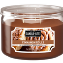 Candle-lite Scented Candles,  CINNAMON ROLLS 3-WICK 10OZ JAR CANDLE