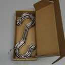 12 Pack 7.9 Inch Extra Long Shower Curtain S Hooks Stainless Steel Heavy Duty for Hanging