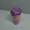 Stanley IceFlow Flip Straw Tumbler with Handle 30 oz | Twist On Lid and Flip Up Straw | Leak Resistant Water Bottle | Insulated Stainless Steel |BPA-Free | Lilac