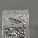 BronaGrand 100pcs Silver Rhinestone Spacer Bars 3 Holes Crystal Spacer Beads Connector Loose Beads for DIY Multi Strand Bracelet Jewelry Making, 17.5x7mm