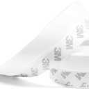 TAROSE Weather Stripping, 33 Feet Weather Seal Strip, Adhesive Silicone Tape (White, 45MM) for Door, Window, Shower Door Draft Stopper