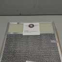 Company RLP1102 Aluminum and Carbon Lens Range Hood Filter -11 1/2" x 11 3/4" x 3/8" - with 3-1/2" Lens