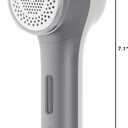 VASSON Fabric Shaver, Sweater Shavers to Remove Pilling, High-Perf Defuzzer, Rechargeable Electric Lint Shaver for Fuzz and Lint Balls from Clothing, Upholstery (Greyish White)