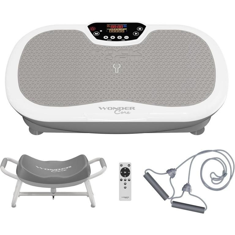 WONDER CORE Vibration Plate Exercise Machine for Weight Loss, Power Shake Plate Vibration Plate for Whole Body Fitness, Vibrating Plate for Home Fitness, Vibration Platform Exercise Equipment for Gym