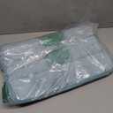 ROSMARUS Memory Foam Bath Mat 17' x 24', Water Absorbent Shower Mat, Thick Non Slip Bath Rugs with PVC Backing, Ultra Soft Bathroom Rugs for Floor & Tub, Aqua Blue