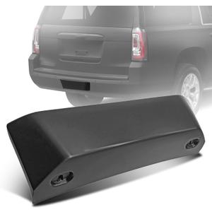PartsFlow GM1180181 Rear Trailer Hitch Cover, Black Bumper Cover for GMC Yukon Denali Yukon XL 2015 2016 2017 2018 2019 2020 PTM Replace#23142974, Paint to Match