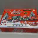 Train Set for Toddlers Christmas Tree, Christmas Train Sets for Around The Tree, Train Set with Sound and Lights, Toddler Model Trains for 3 4 5 6 7 8+ Years Old Kids Christmas Toys, Gifts