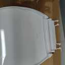 KOHLER K-4774-0 Brevia Elongated White Toilet Seat with Quick-Release Hinges And Quick-Attach Hardware For Easy Clean, White