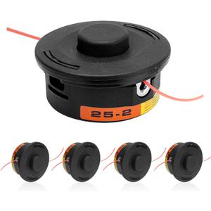 5-Pack 25-2 Trimmer Head 4002 710 2108 for String Trimmer Weed Eater Compatible with Stihl FS55 FS56 FS70 FS80 FS85 FS90 FS91R FS94R FS100RX FS110 FS111RX FS120 FS130 FS131 FS240 Replace#4002 710 2191
