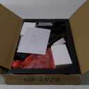 Vagusicc C Shaped End Table with Charging Station, 33" Tall Side Table for Couch, C Table Adjustable Height Small Couch Side Table, Slide Under Sofa Table TV Tray Table for Living Room, Bedroom, Brown (16"D x 12"W x 18-32"H)