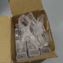 LemonRoad 30 Pack Large Balloon Arch Clips Plastic Transparent Backdrop Spring Clamps 3.5 Inch Heavy Duty Clip for Balloon Arch Kit Birthday Decoration Crafts Woodworking Photography Studios (Clear)