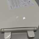 KOHLER 20110-96 Brevia, Slow Close Toilet Seat, Elongated Toilet Seat, Grip-Tight Bumpers Quick-Attach Hardware, Biscuit
