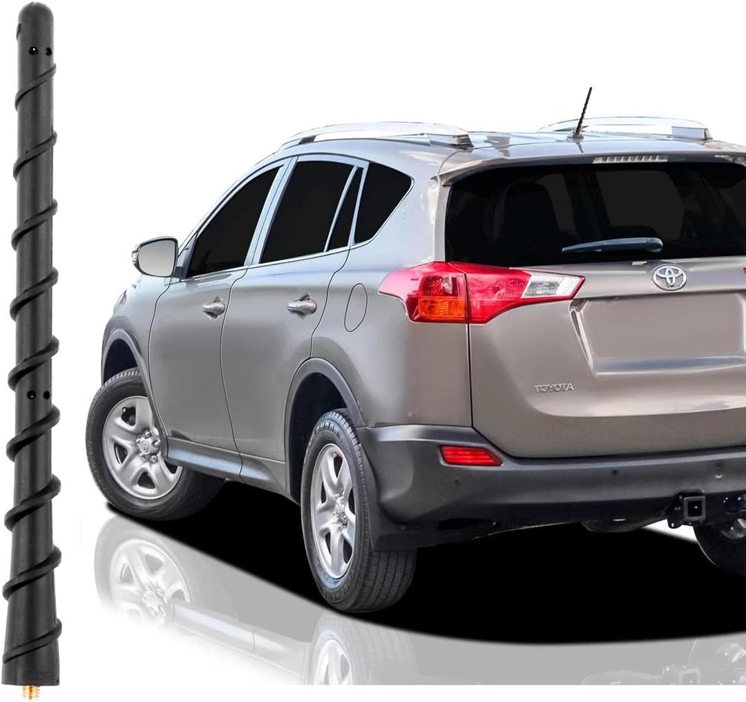 VOFONO Antenna for 2001-2019 Toyota RAV4 Prius Yaris Hatchback Corolla Matrix Solara Scion iQ tC Echo, 7 Inch Toyota Car Accessories Radio Antenna Mast Replacement (T2)