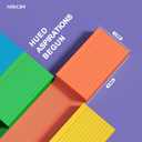 Colored Index Cards 3x5 Inch - 300 Count Flash Cards for Studing, Colored Note Cards 3x5 Cards Neon 3 by 5 Index Cards Ruled Colorful Notecards 3 x 5 Lined Neon Flashcards 6 Colors (50 Sheets Each)