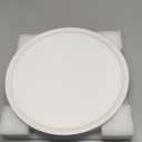 Govee Smart Ceiling Light, RGBIC LED Ceiling Light Fixture, 2400LM Flush Mount Light Fixture, DIY Colors, Works with Alexa, 2200K-6500K Lights for Bedroom, Living Room,12 Inch, 1 Pack (White)