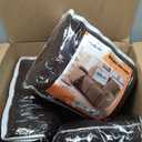 VANSOFY Recliner Sofa Covers, 8-Pieces Stretch Recliner Couch Cover Soft Jacquard Reclining Slipcover Furniture Protector with Elastic Bottom for Kid, Pets (3 Seat,Chocolate)