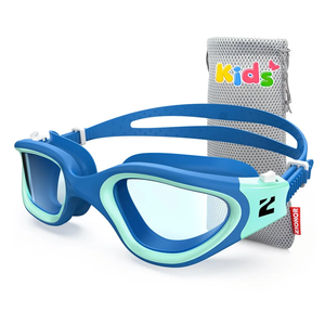 ZIONOR Kids Swim Goggles, G1MINI SE Anti-Fog Swimming Goggles for Kid Child 6-14