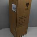 Ceramic Vase Large Floor Vase Handmade Ceramic Flower Holder Hand Carved Sophisticated Vessel for Decorative Branches and Dried Flowers 24 Inches Gold