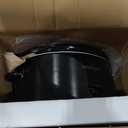 Crock-Pot 8-Quart Manual Slow Cooker, XL Family Size Serves 10+ People, Removable Stoneware with Warming Setting, Dishwasher Safe for Easy Cleanup, Black