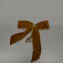 12 Pcs Christmas Napkin Rings Bow Velvet Napkin Holders Buckle for Bottles Xmas Candlestick Holiday Birthday Party Anniversary Dinner Wedding Dining Table Decoration(Khaki)