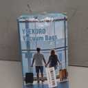 Vacuum Bags for Travel, Professional IP67 Reusable Vacuum Compression Bags for Travel Suitcases and Backpack, Durable Space Saver Bag (2 PACK, No Pump)