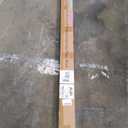 5.3ft Vinyl PVC Real Estate Sign Post, Realtor Yard Sign Post, 36" Arm Holds Up to 24" Sign - Black (No Sign)