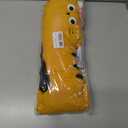 Stuffed Animal Heating Pad for Period Cramps & Menstrual Pain Relief, Cute Plush Gift for Teen Girls Period Kit, Safe USB Powered Heat Pad for Car Travel (Yellow cat)