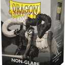 Dragon Shield Sleeves  Matte NonGlare Clear V2 100 CT  Card Sleeves - Smooth & Tough - Compatible with Pokmon, Magic The Gathering Cards & Digimon MTG TCG OCG & Hockey Cards