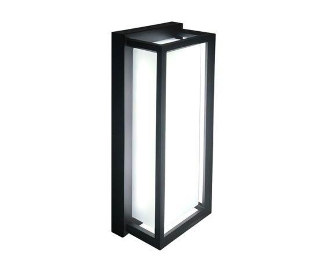 Euri LIS-WL1000-12 - Black Outdoor Wall Light - Smart RGBW Color