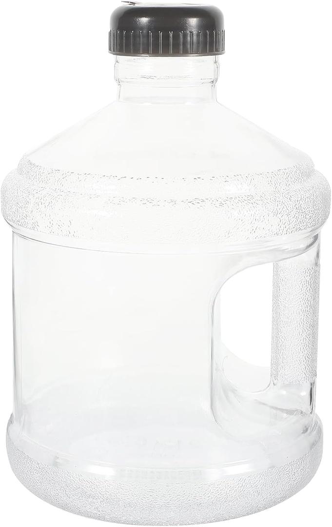 Cabilock 3L Water Jug with Lid and Handle, Reusable Portable Gallon Water Bottle for Outdoor Sports Fitness Gym Hiking
