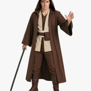 Morph Star Fantasy Hooded Robe Costume For Men, Space Cosplay Tunic Cloak, Halloween Costumes For Men XL