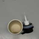 Ceramic Foaming Soap Dispenser, 12 oz Bathroom Foam Hand Soap Dispenser, Refillable Lotion Soap Dispenser with Removable Pump for Kitchen Hand Wash Dispenser, Modern Home Decor (Speckled Beige)