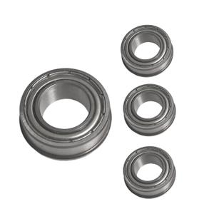 4 Pack Upgrade Alloy Steel Front Wheel Bearing for John Deere AM127304 AM118315 AM35443 for Husqvarna Lawn Mower ID 3/4" x OD 1-3/8" Steel Shield Dust Cover 6003-2RS Bearing